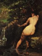 Gustave Courbet The Source Norge oil painting reproduction